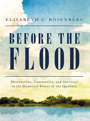 cover image of Before the Flood